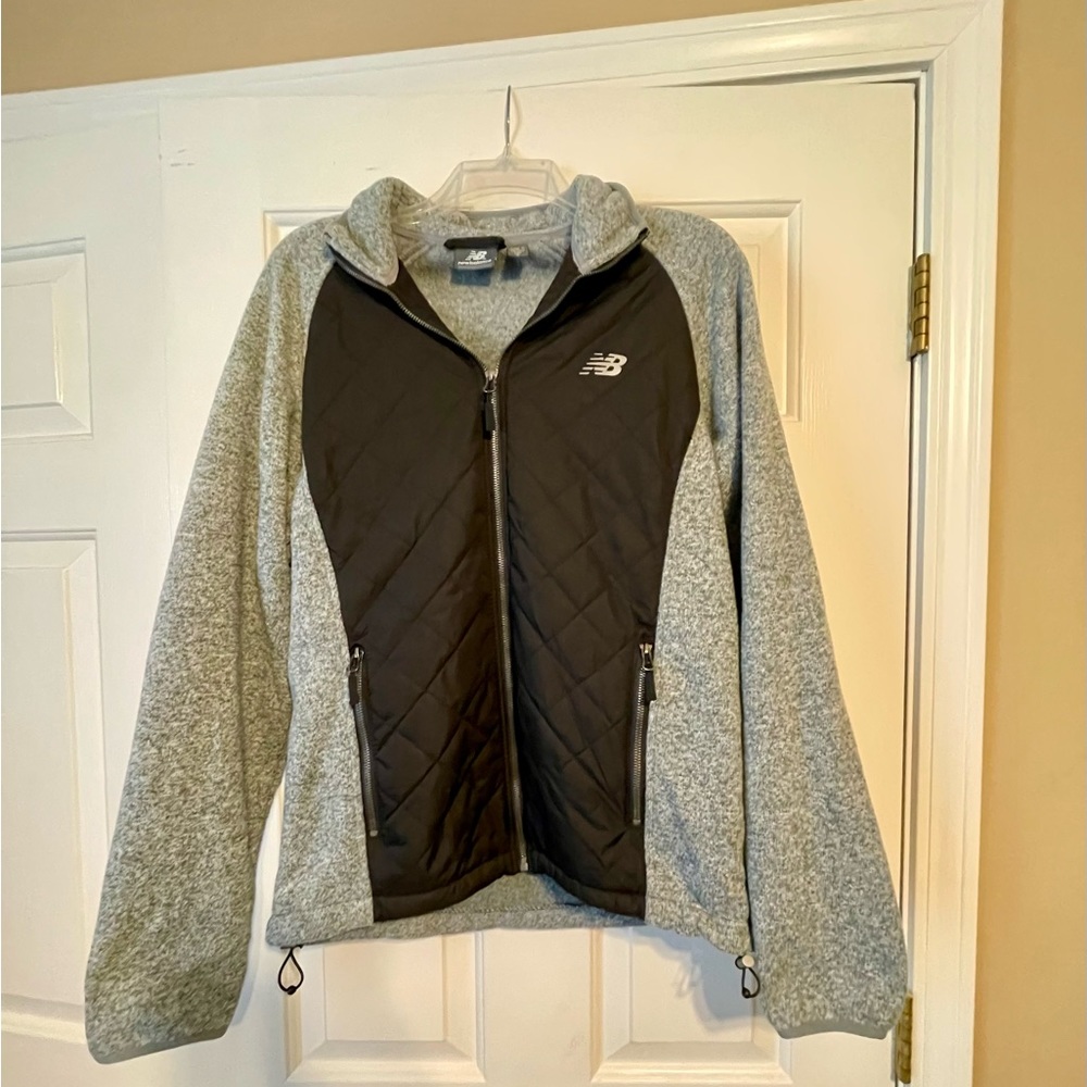 Women’s New Balance Zip-Up Fleece, Lightweight Jacket, Small